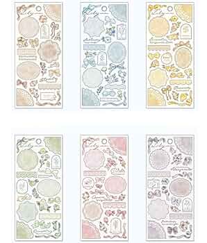 Lilly♡オリジナルシール25㎜✖️12個 Amazon | シールステッカー リリーステッカー シートシール